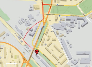 Карта проезда на Шереметьевскую ул. - посмотреть